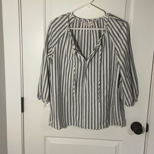 Madewell ¾ sleeve shirt